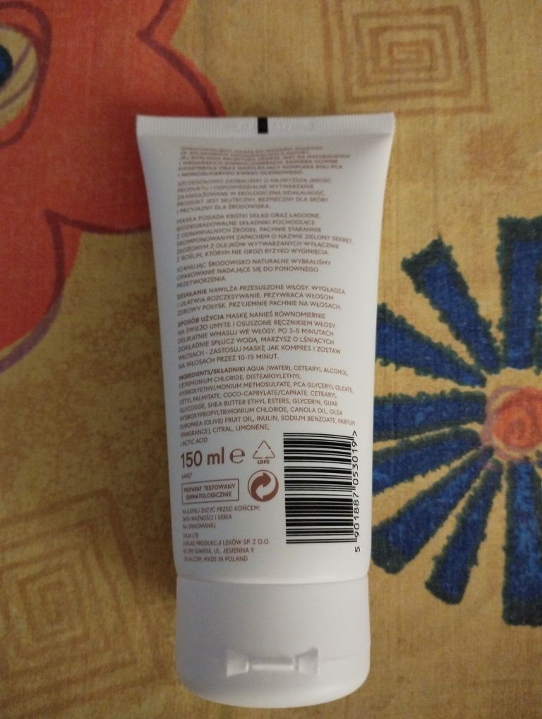 Ziaja. Maska do włosów. Wygładza i nawilża, 150 ml