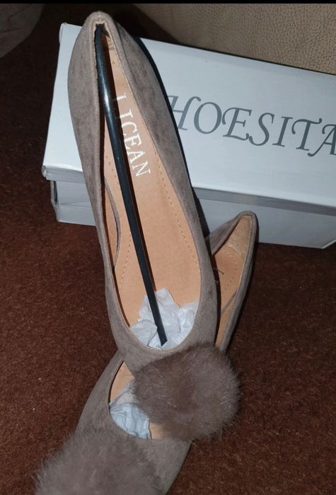 Nowe balerinki z puszkiem