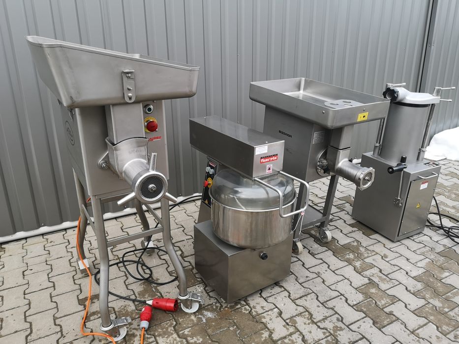 Mieszałka do farszu, nadziewarka, Wilk wyposażenie masarni