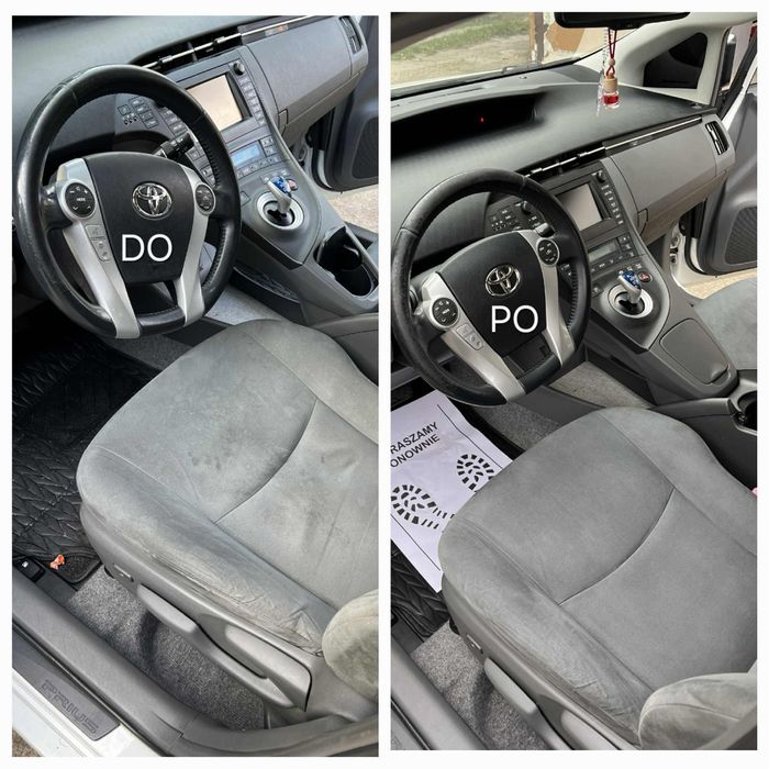 Profesjonalne czyszczenie wnętrza samochodu!