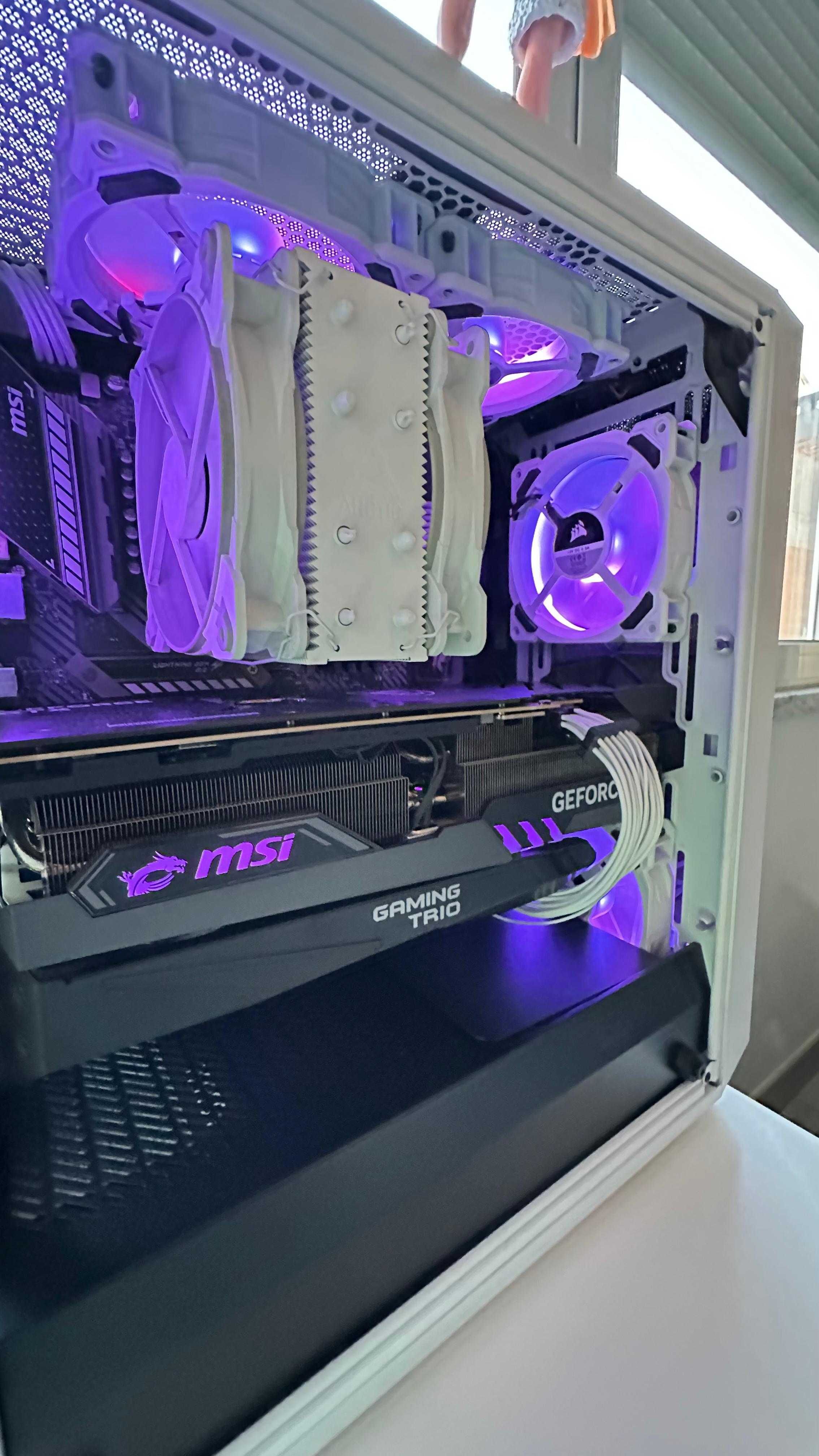 PC Gaming High-End (AMD AM4 Ryzen 7 5800X3D) sem GPU
