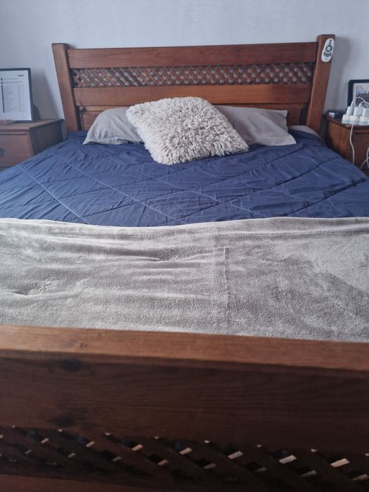 Cama tipo rústico