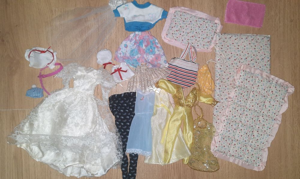 Vintage ubranka dla barbie I innych lalek/akcesoria/dodatki/lalka