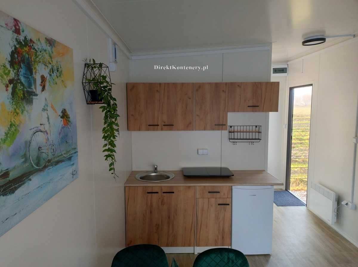 Domek modułowy całoroczny mobilny wyposażony pod klucz