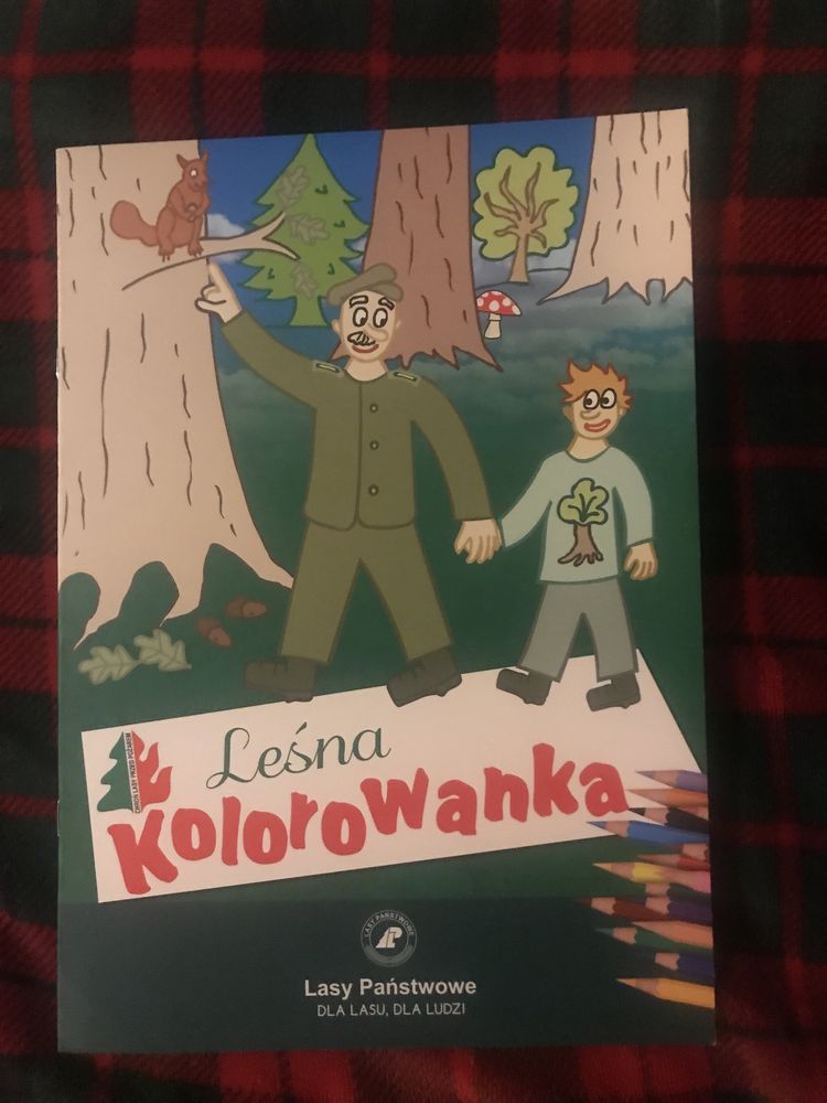 Leśna kolorowanka