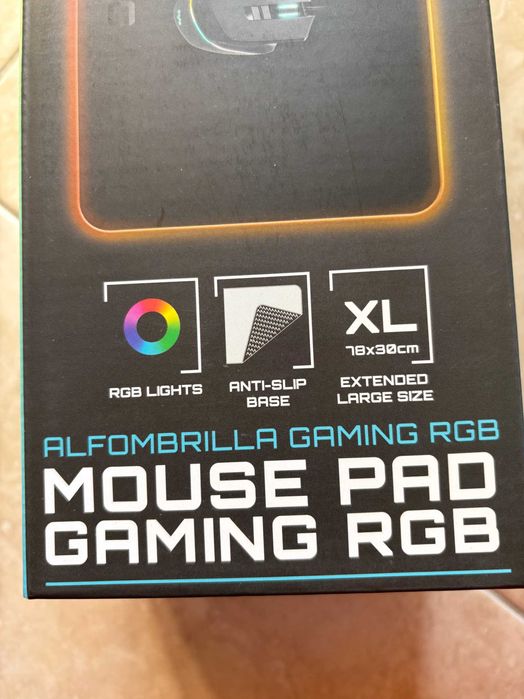 Mouse pad gaming XL novo
