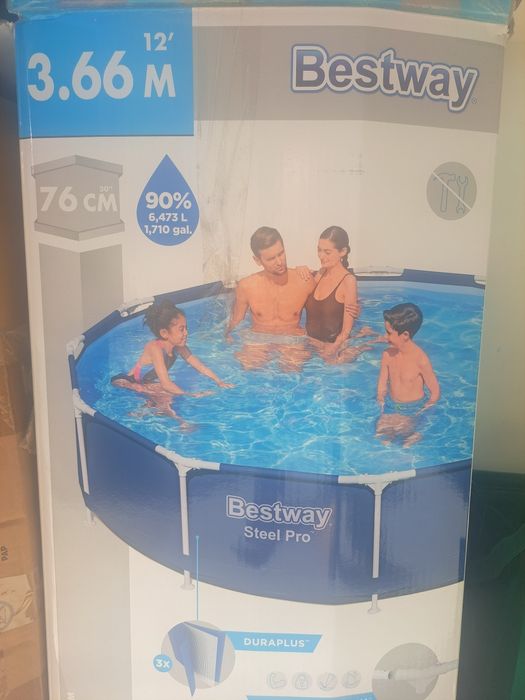 Piscina Bestway Steel Pro 3.66 metros