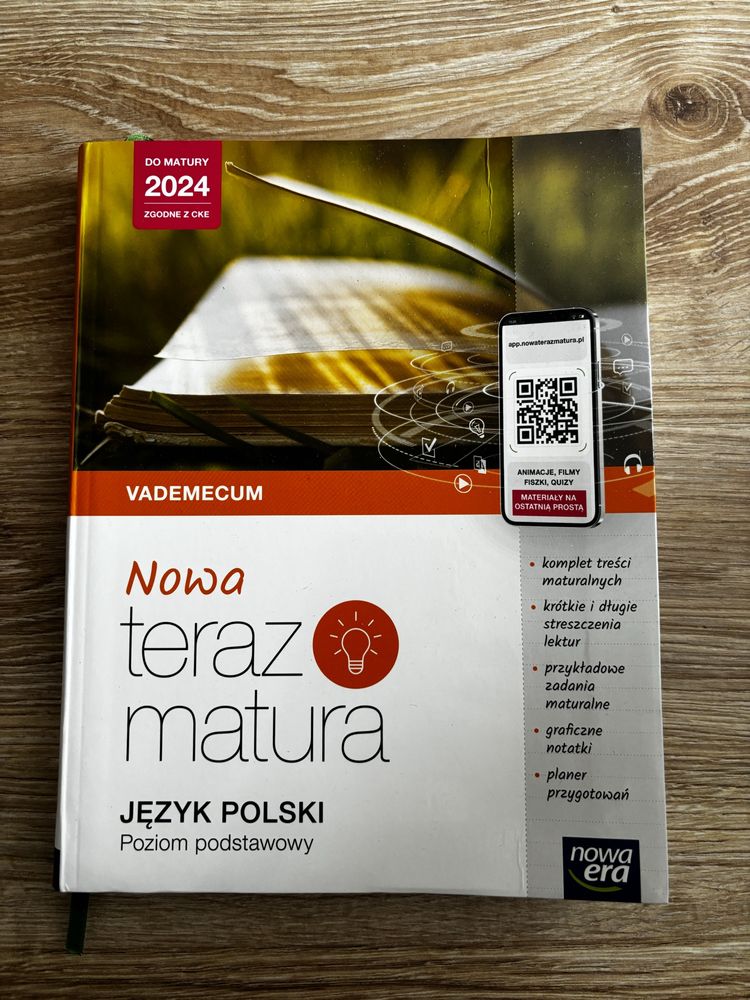 Vademecum Teraz Matura Jezyk Polski poziom podstawowy Nowa Era