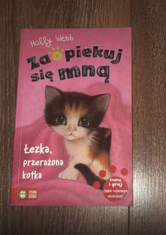 Łezka, przerażona kotka.- seria zaopiekuj sie mna