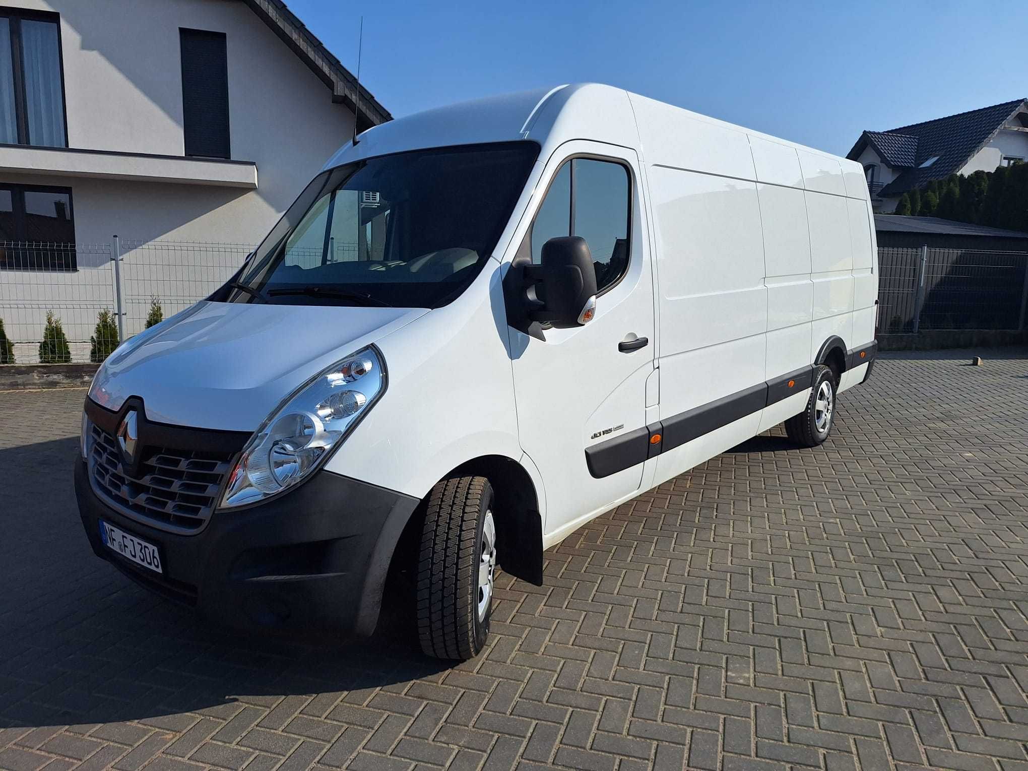 Renault Master L4H2 max długi Pierwszy właściciel Tempomat Klima