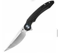 Nóż składany Bestech Knives Irida Carbon Fiber/G10 - Black (BG25D)