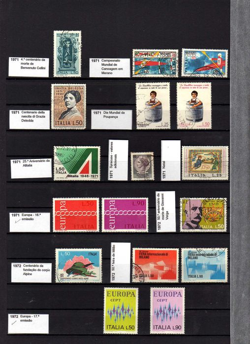 Selos Itália de 1968 a 1975