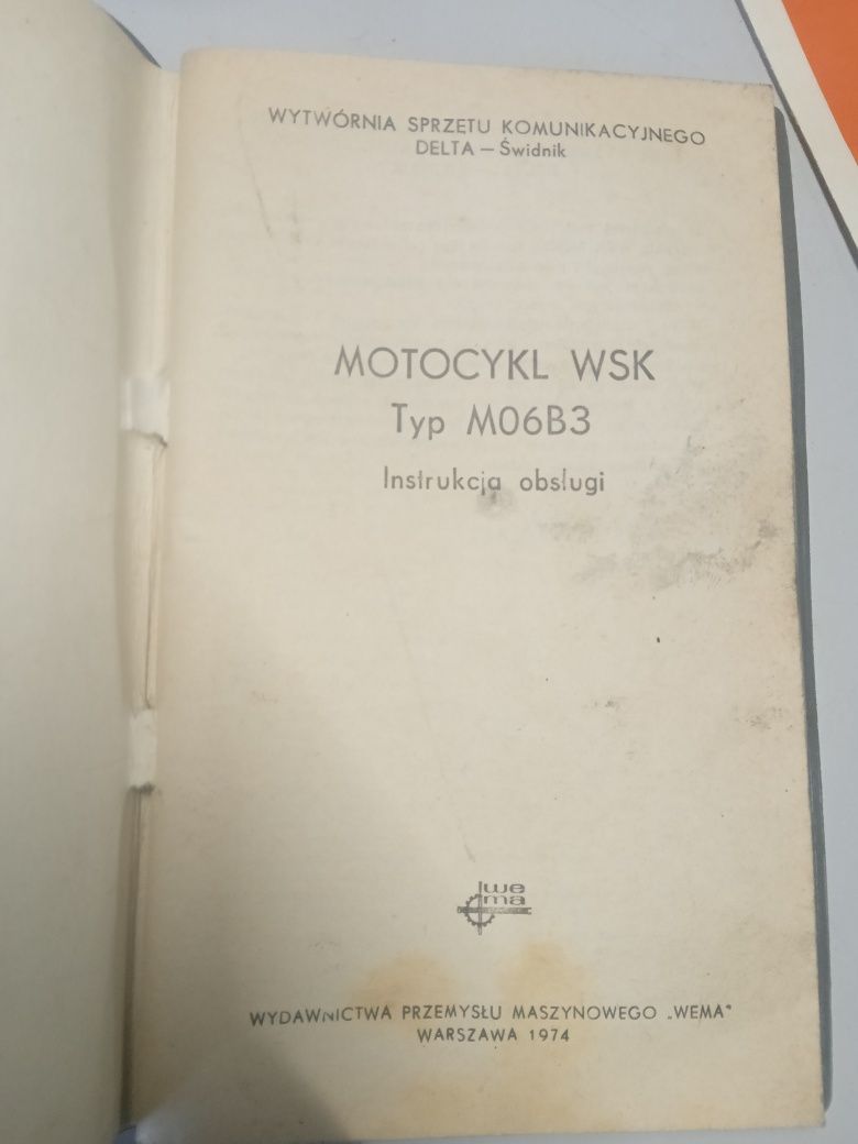 WSK m06 B3 instrukcja obsługi katalog oryginał