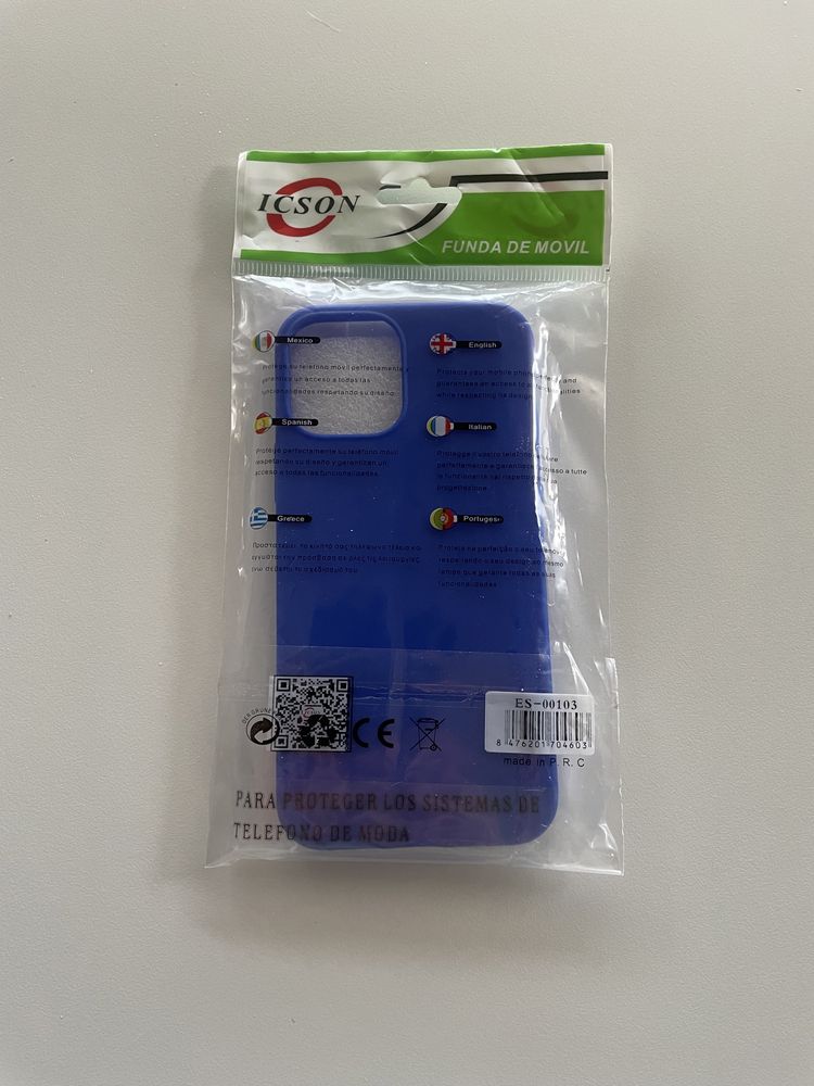 Capa Azul Iphone 12