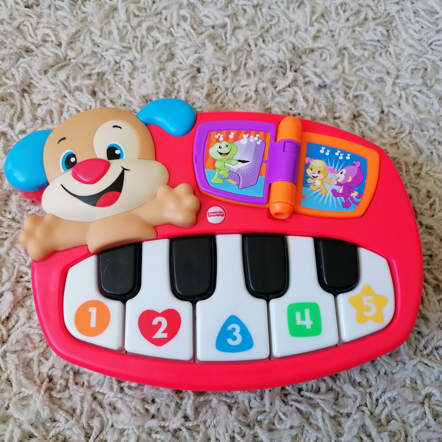 Pianino grające Fisher Price