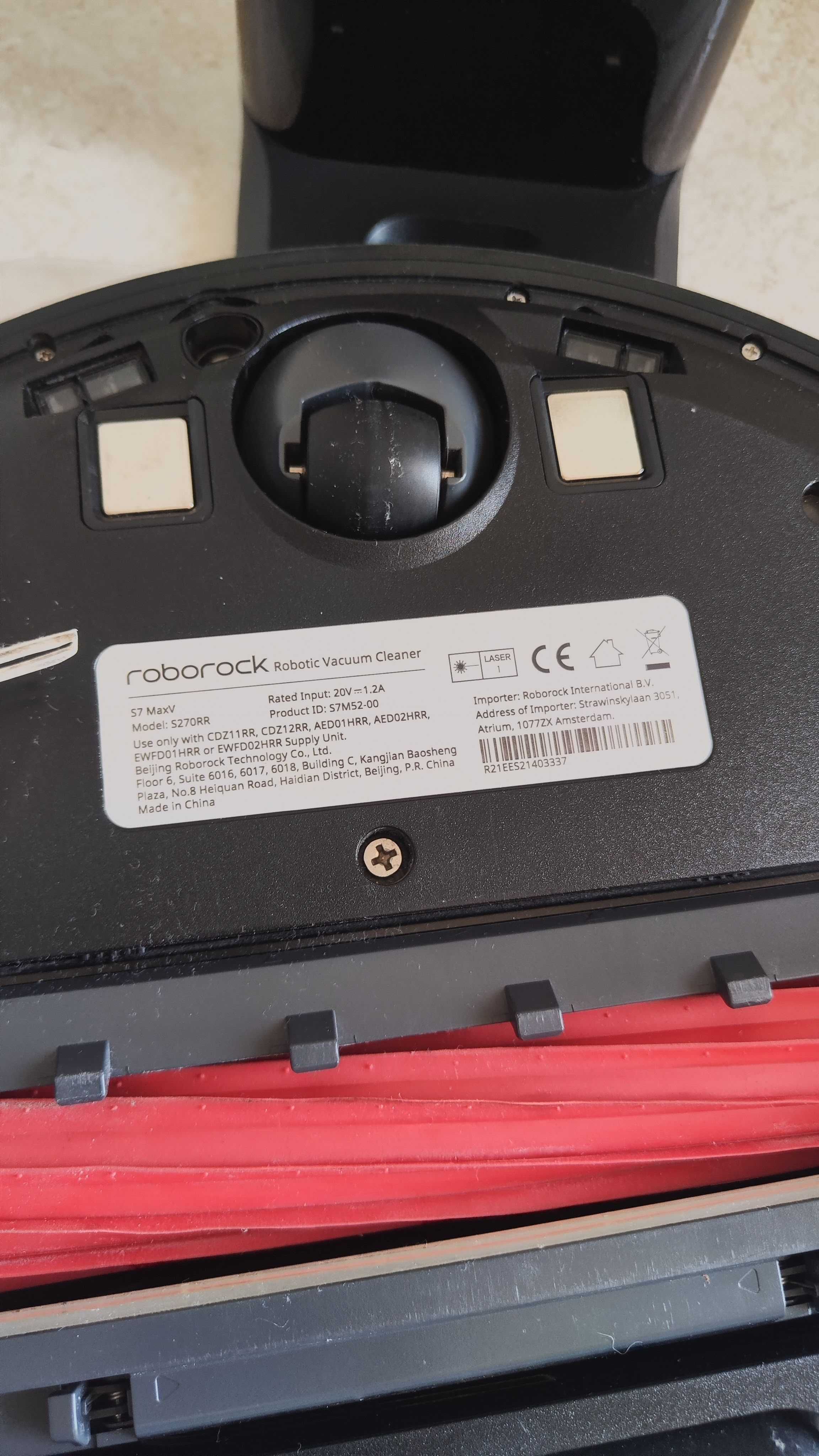 Aspirador Robot Roborock S7 MaxV (Preto) - XIAOMI