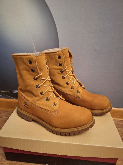 Ботинки Timberland. Зимові черевики. Берці жіночі. Шкіряні чобітки