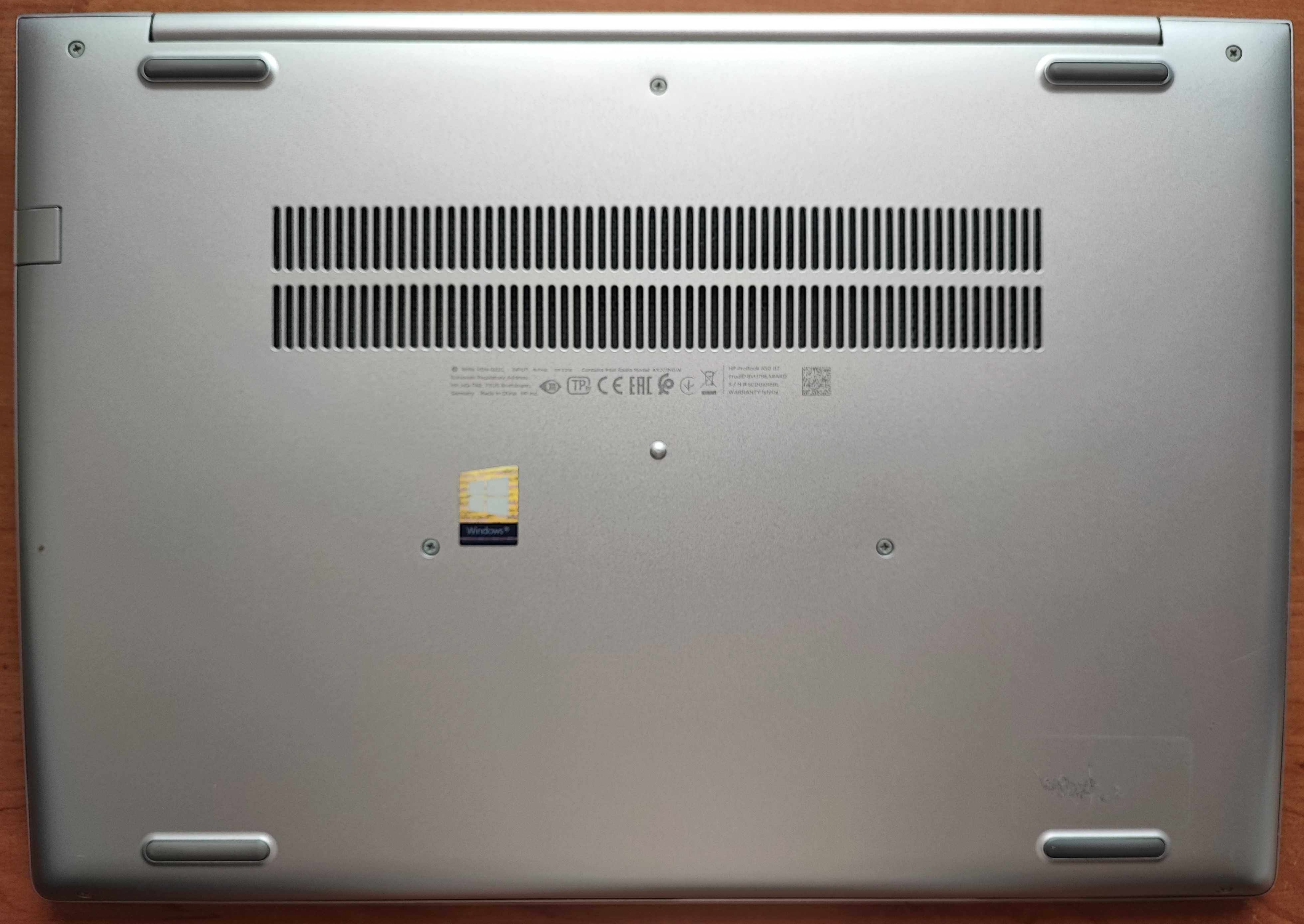 Laptop HP ProBook 450 G7 - sprawny + ładowarka + torba/plecak