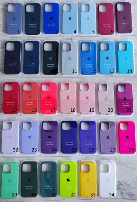 Чехол на айфон 16 про , чохол на Iphone 16 pro silicone case