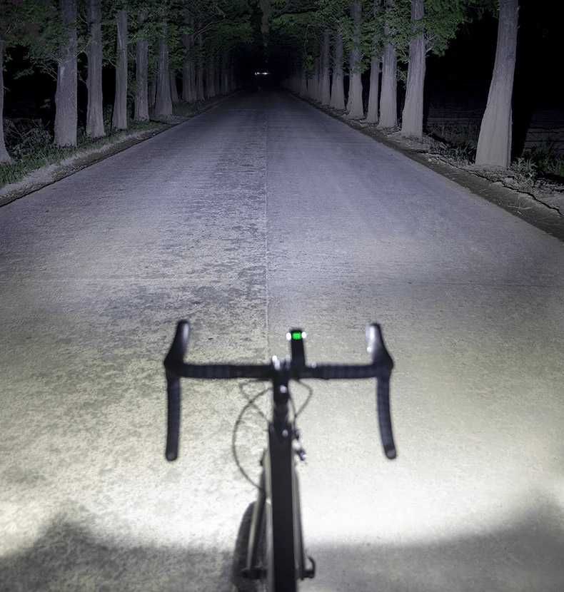 Lampka, latarka rowerowa z odcięciem OFFBONDAGE 1000 lumenów powerbank