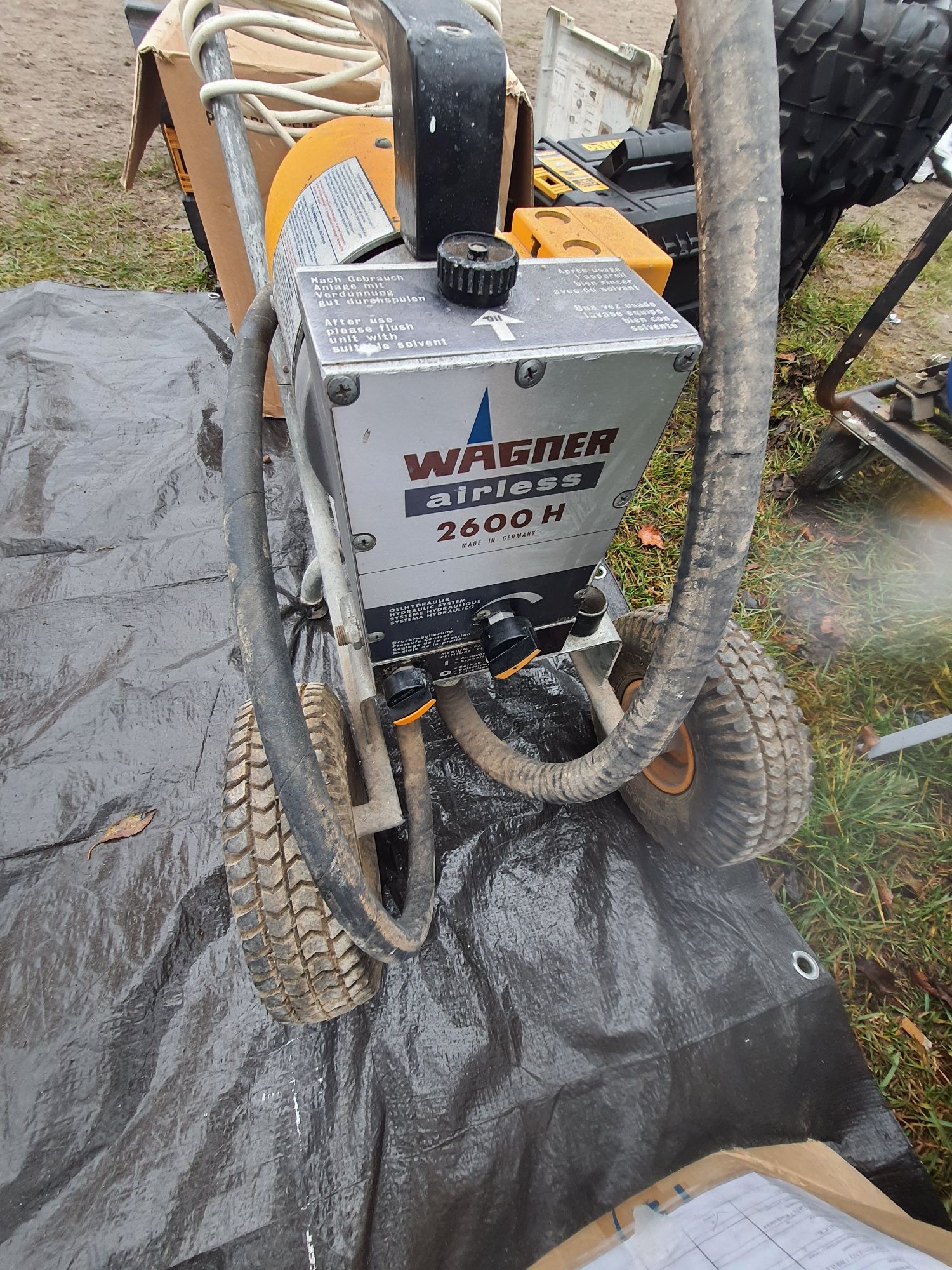 Agregat Malarski Wagner 2600h 4L min