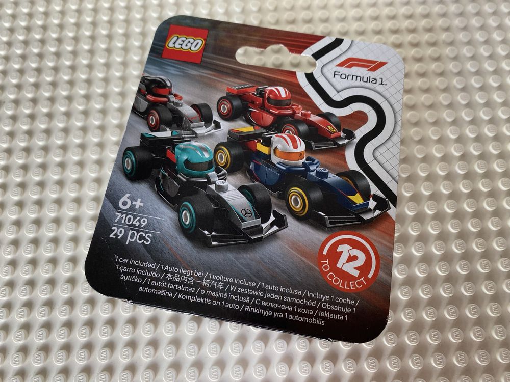 Lego Minifigures Kolekcjonerski bolid F1 71049