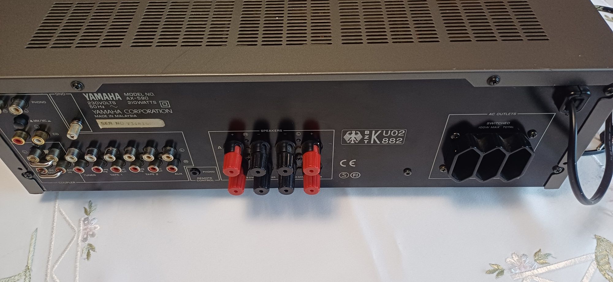 Wzmacniacz yamaha ax590