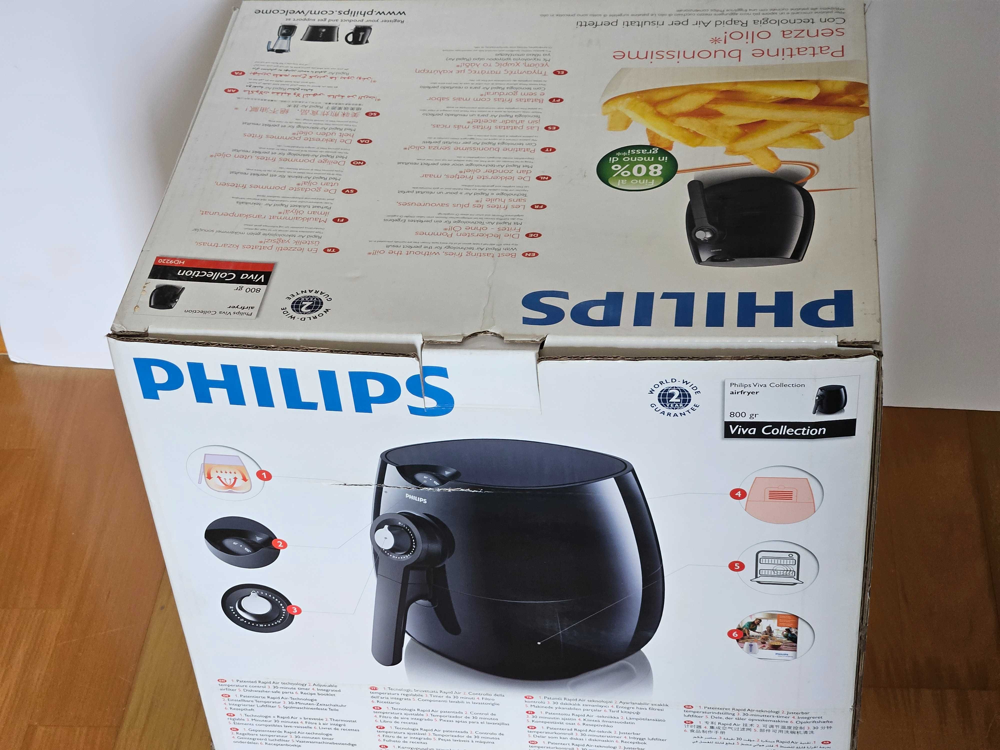 Fritadeira sem Óleo - Air Fryer Philips