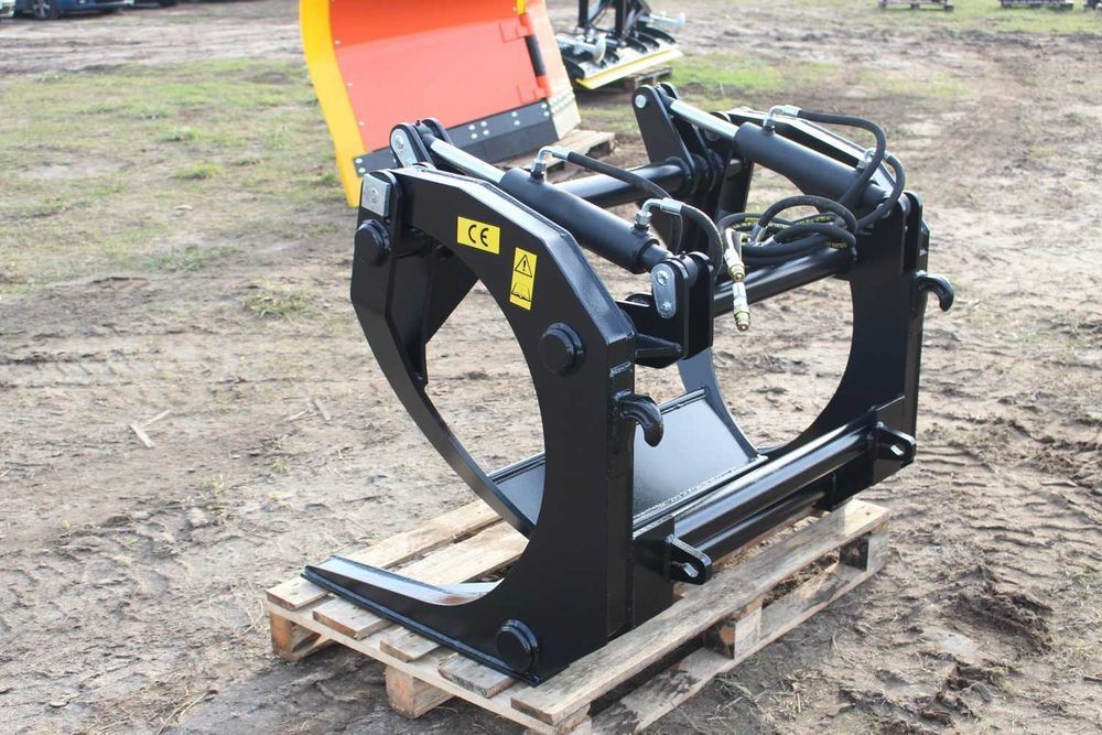 Chwytak do drewna drzewa bali do Manitou JCB Euroramka ładowarka