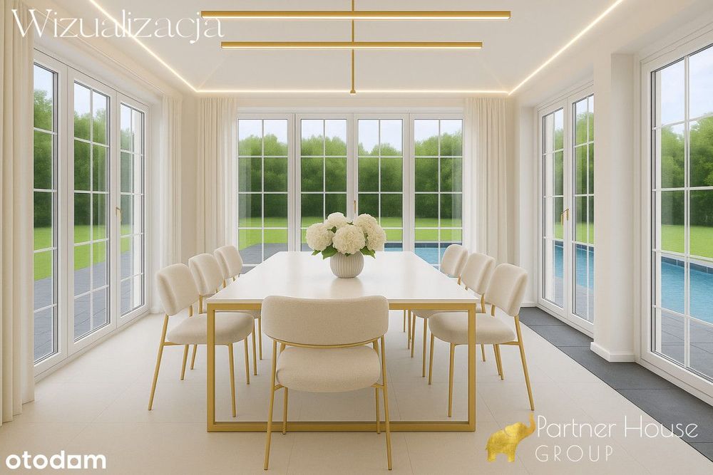 Nowoczesny dom w stylu angielskim blisko Warszawy