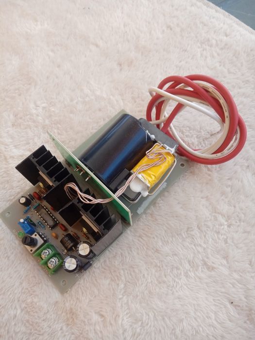 Placa eletrónica alta tensão