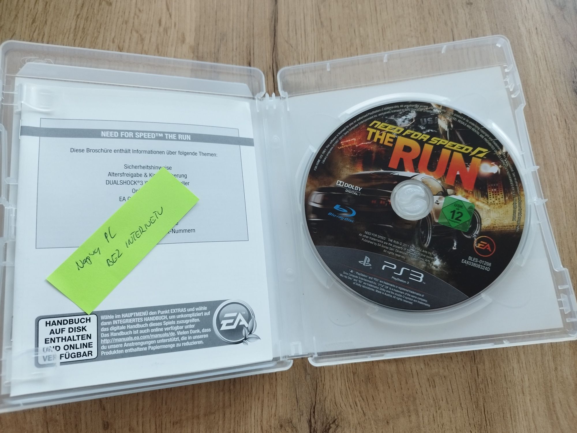 Need for Speed The Run Limited Edition PlayStation 3