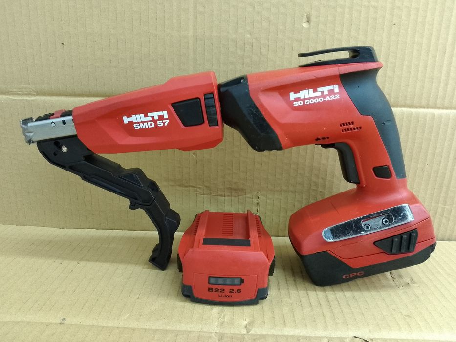 Hilti SD 5000-A22 Wkrętarka Taśmowa Podajnik 22V 2xAku