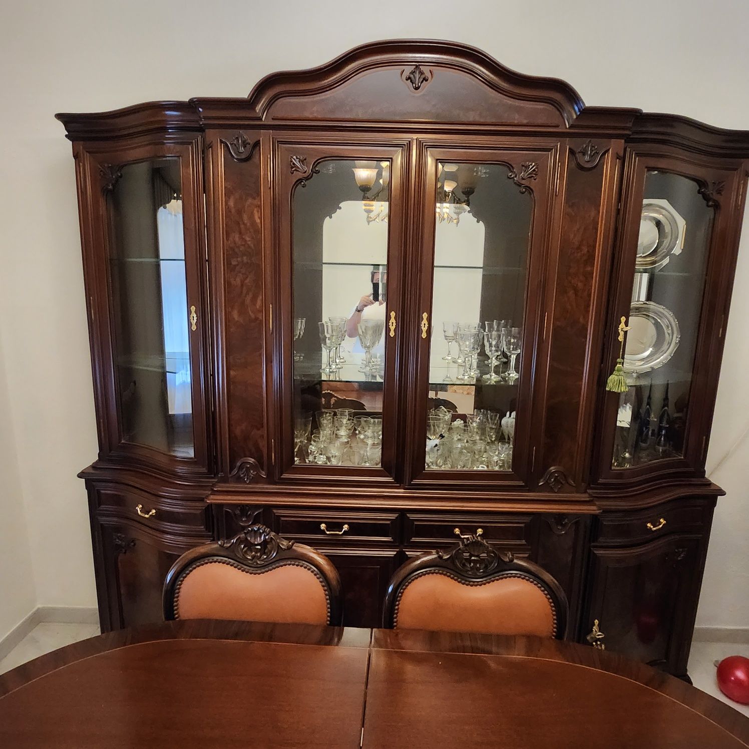 Movel sala com mesa e cadeiras