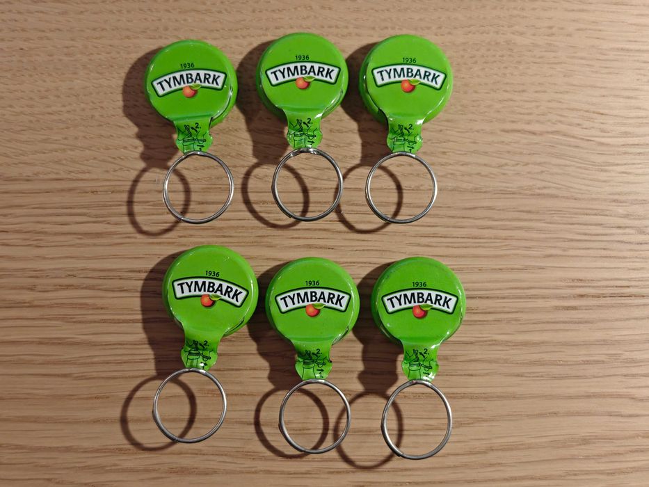 Kapsle kapsel Tymbark zawleczka zawleczki zakrętka 6 sztuk