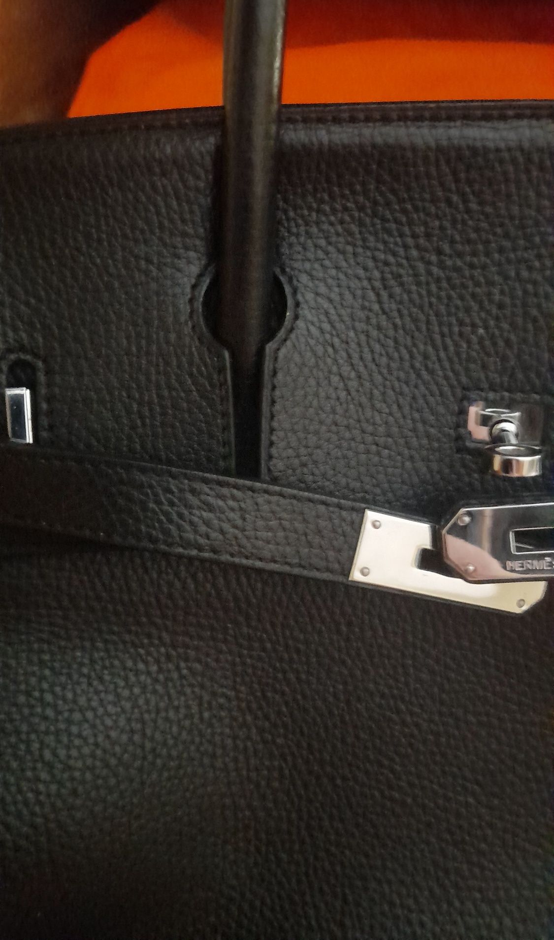 Hermes Birkin Black autêntica