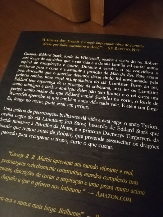 Livro guerra dos tronos