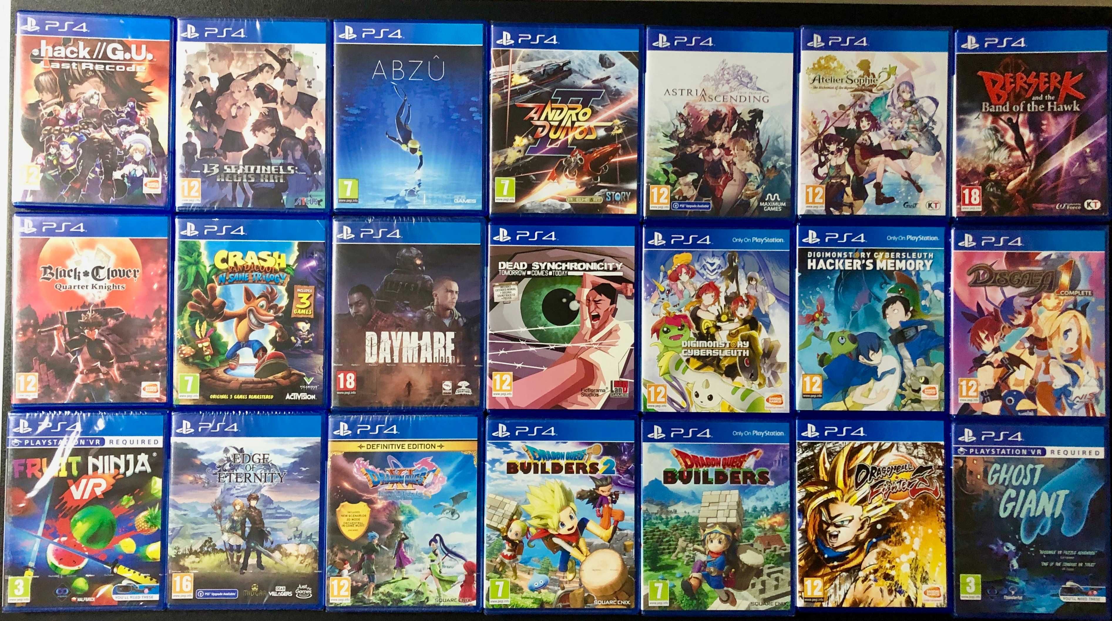 JOGOS PLAYSTATION 4 / PS4 / PS5  || Portes Grátis || (venda à unidade)