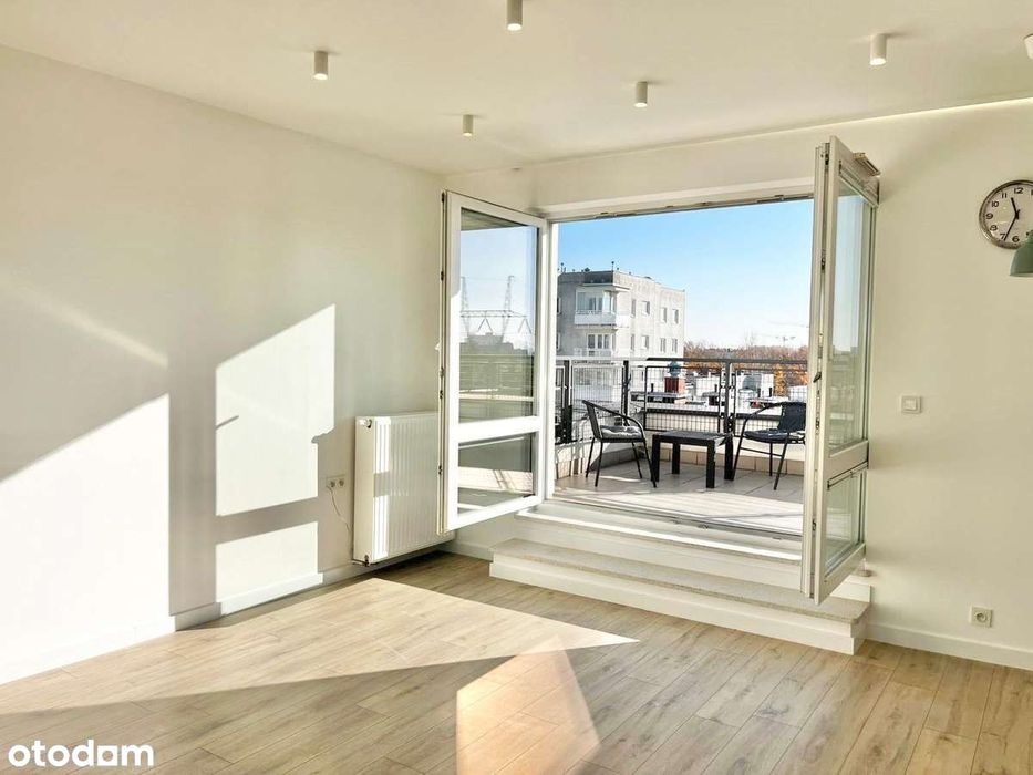 Duży Taras! Przy Galerii Północnej! Nowoczesny Blok! Najwyższe Piętro!