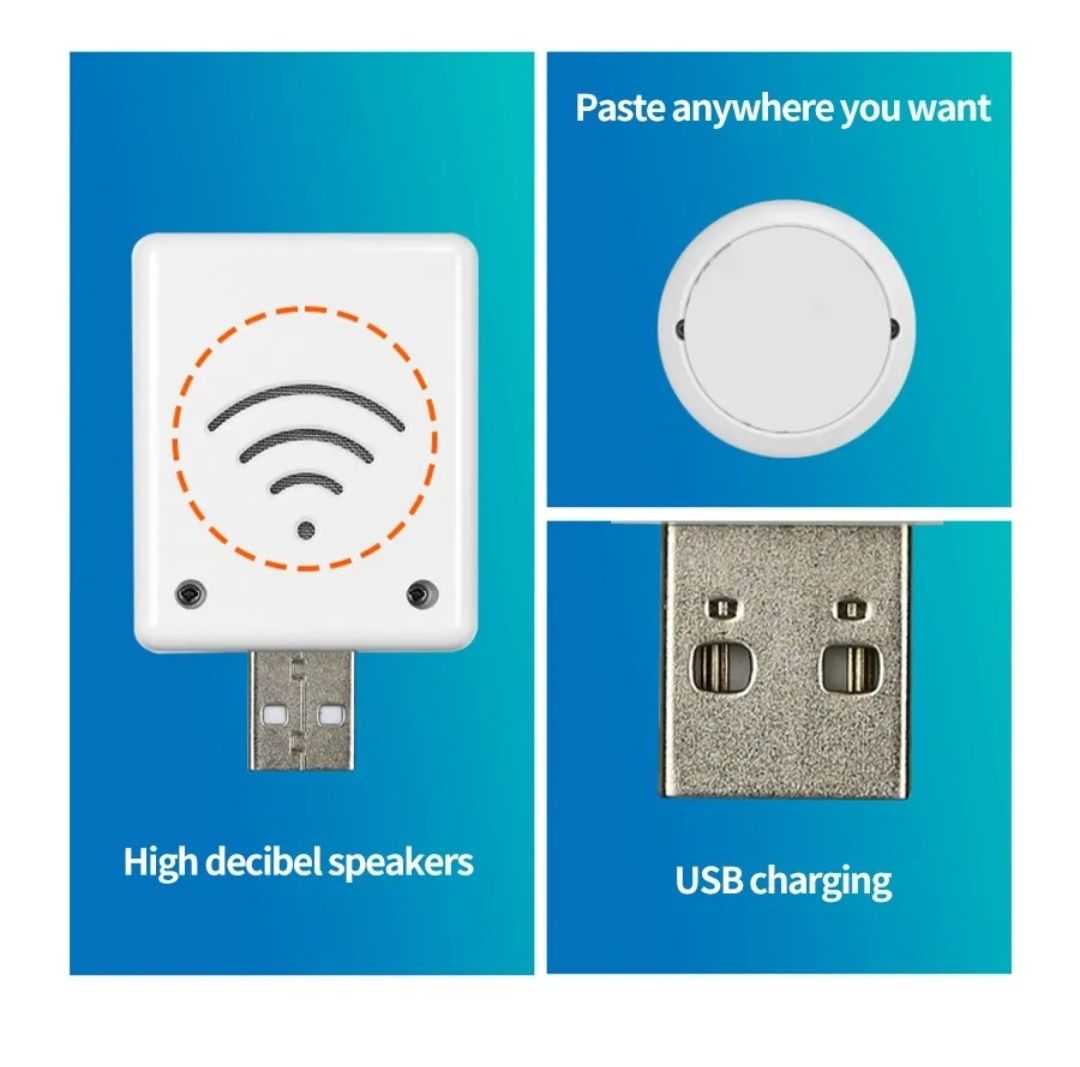 Бездротовий дверний дзвінок для дому, вуличний USB-дверний дзвінок
