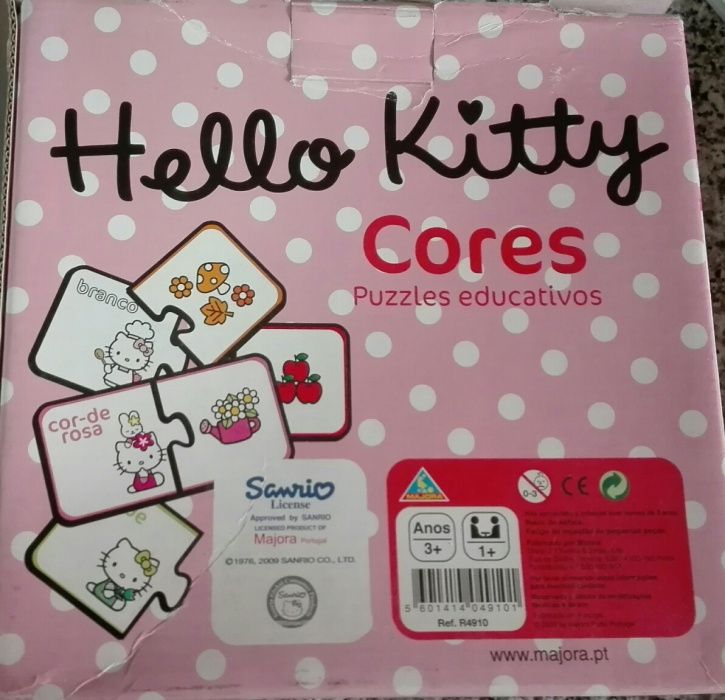 2 puzzles da Hello Kitty