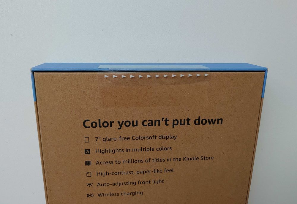 Кольоровий Kindle Colorsoft 32 Гб Signat Edit запакований