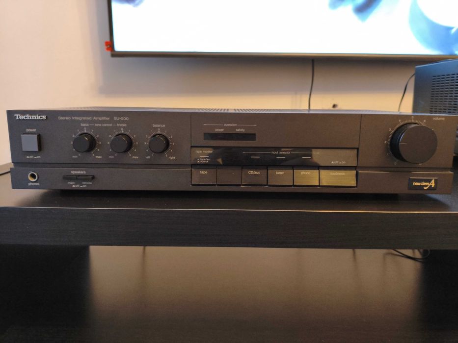 Technics SU-500 amplituner_wzmacniacz+ CD - SL-P120+ Tuner ST-600