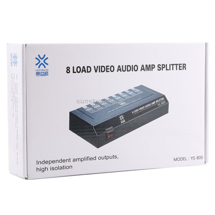 Audio hi-fi splitter switch rozdzielacz