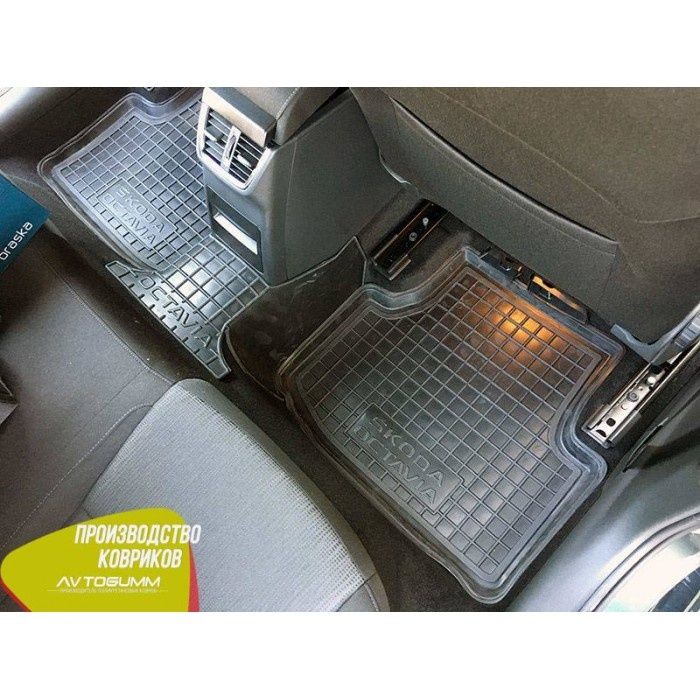 коврики в салон Skoda Octavia A7 2013+ Шкода Октавия / Актавия автогум