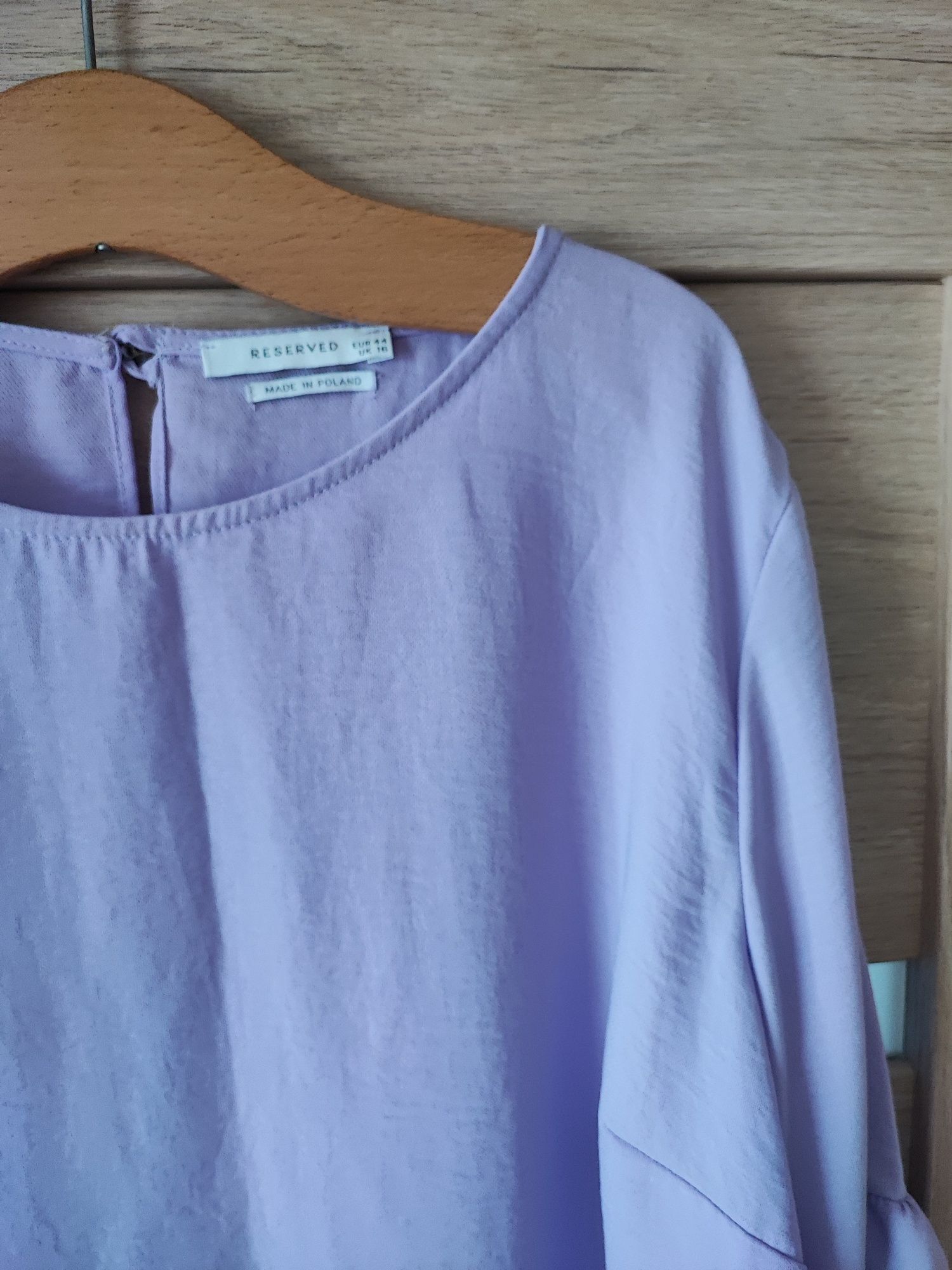Piękna liliowa bluzka Reserved r. 42/44
