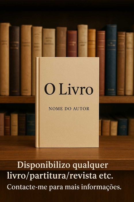 Livro, Partitura, Revista, Etc. (Qualquer)