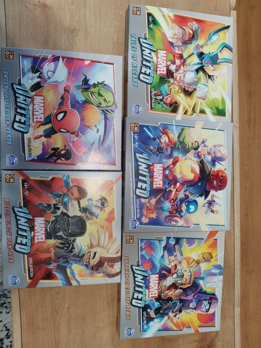 Marvel United plus 4 dodatki