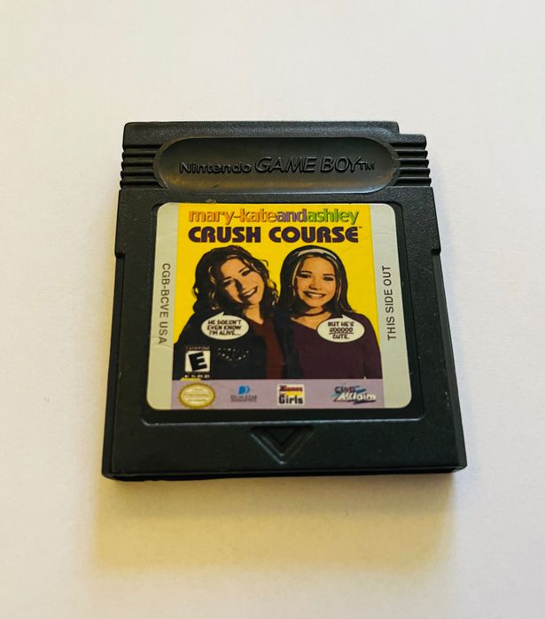 Gra nintendo game boy mary kate and ashley crush course