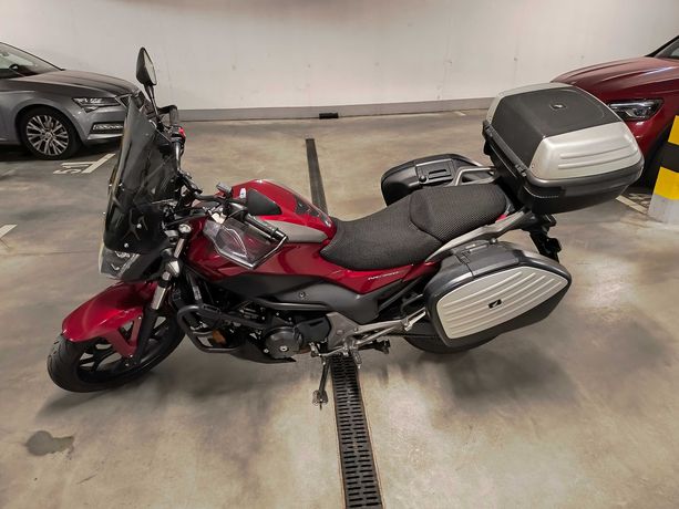 Honda NC750S – 2018. Dużo dodatków.